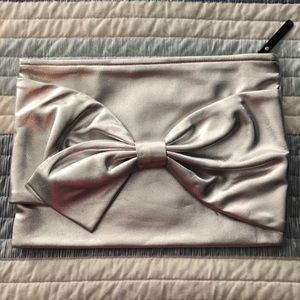 Silver Kate Spade Clutch